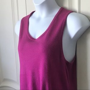 EUC Plush Knit Scoop Neck Tank XL